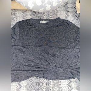 Yidarton long grey shirt